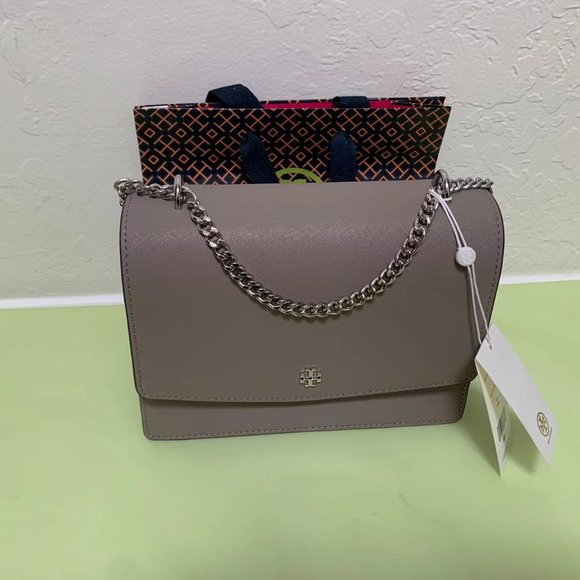 Tory Burch Emerson Flap Adjustable Shoulder Bag